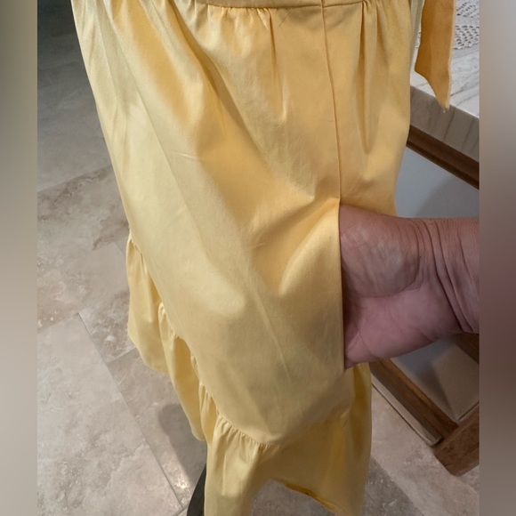 Gal Meets Glam Desiree Bow Back Sundress - Size 8 - Picture 9 of 11